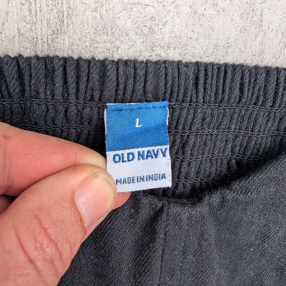 Old Navy Black Cotton Sweetheart Neckline Cropped Tank Top Size Large - Picture 4 of 8